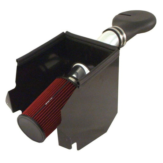 Spectre 9931 94-01 Dodge RAM 1500/2500 V8-5.2/5.9L F/I Air Intake Kit - Polished w/Red Filter