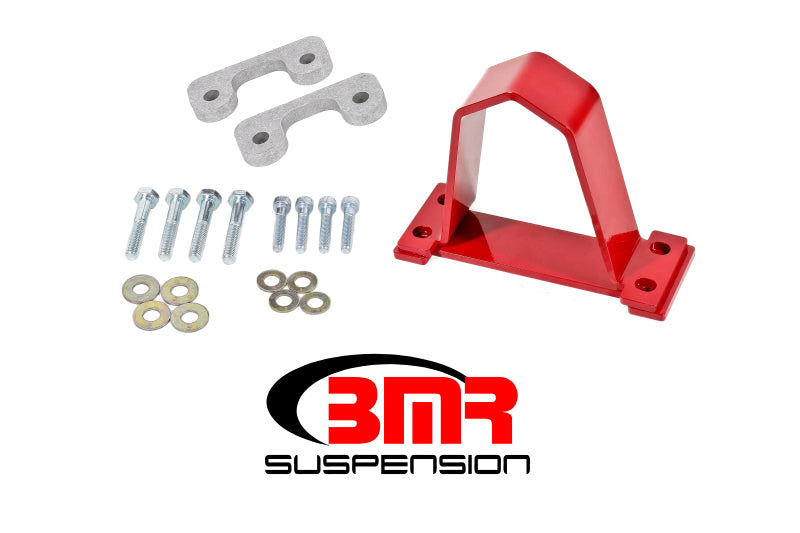 BMR Suspension DSL019R BMR 16-17 6th Gen Camaro Front Driveshaft Safety Loop - Red