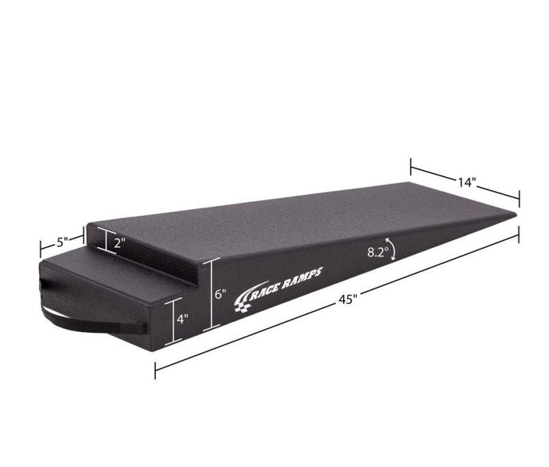 Race Ramps RR-TR-6 6in. Trailer Ramps - 8.2 Degree Approach Angle