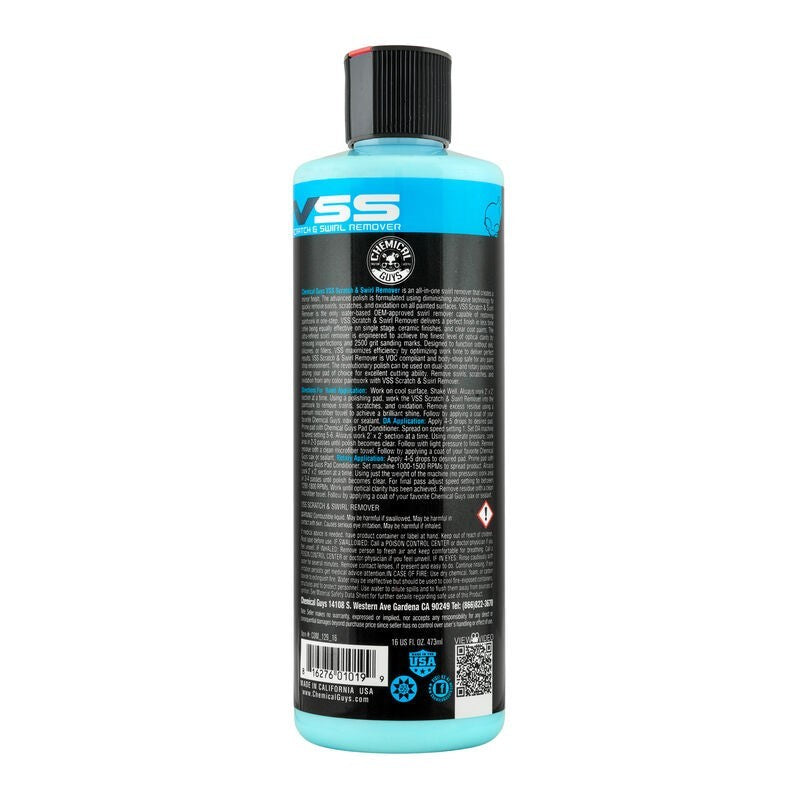 Chemical Guys COM_129_16 VSS Scratch & Swirl Remover - 16oz