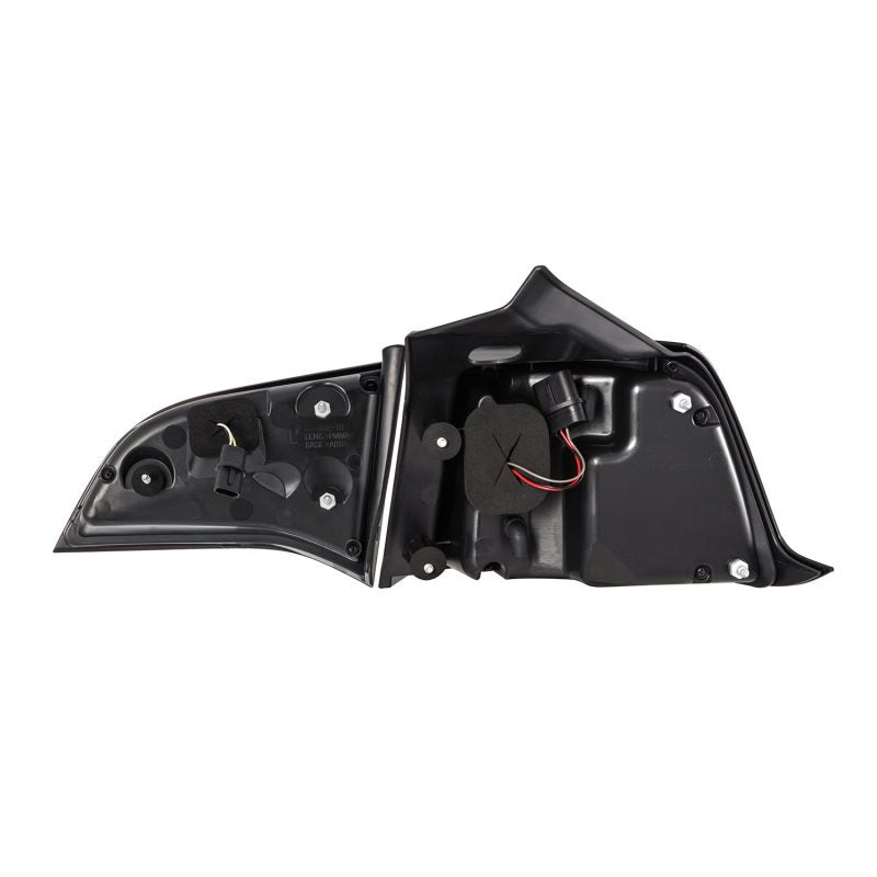 AlphaRex 601020 17-22 Tesla Model 3 PRO-Series LED Tail Lights Red Smoke w/Seq Sig
