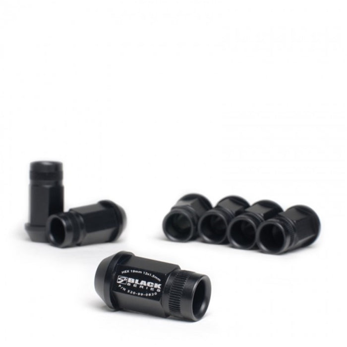 Skunk2 Racing 520-99-0853 Skunk2 12 x 1.5 Forged Lug Nut Set (Black Series) (16 Pcs.)
