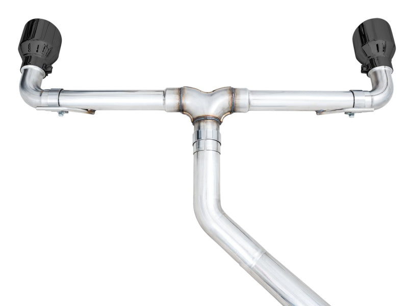 AWE Tuning 3015-33658 AWE 2022 VW GTI MK8 Touring Edition Exhaust - Diamond Black Tips