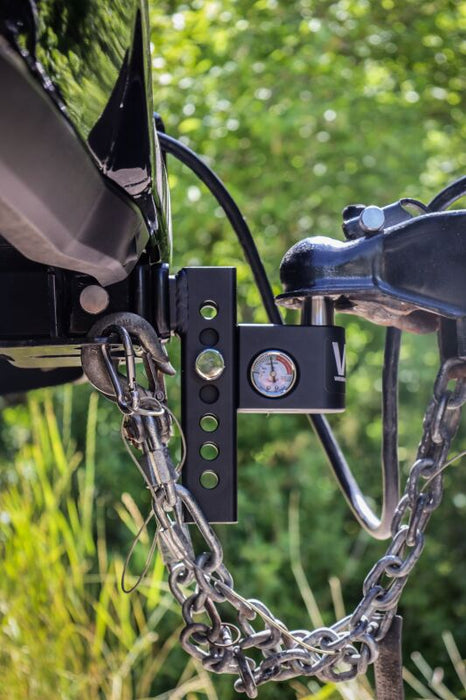 Weigh Safe AWS8-2 Aero Hitch 8in Drop Hitch & 2in Shank (10K/12.5K GTWR) - Steel