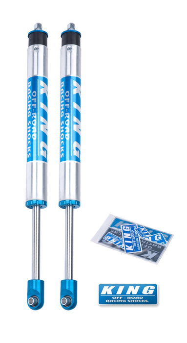 King Shocks 20001-206 07-18 Jeep Wrangler JK Front 2.0 Dia Internal Reservoir Shock 0-2in Lift (Pair)