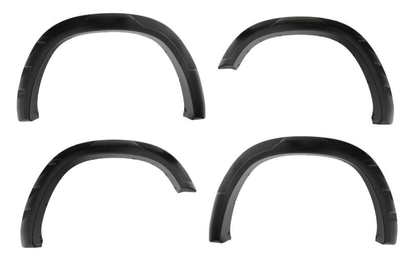 Bushwacker 40984-02 19-21 Chevrolet Silverado 1500 DRT Style Flares 4pc - Black