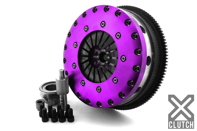 XCLUTCH XKBM23595-2E XClutch 07-10 BMW 335i Base 3.0L 9in Twin Solid Ceramic Clutch Kit (8 Bolt/PB in Input Shaft)