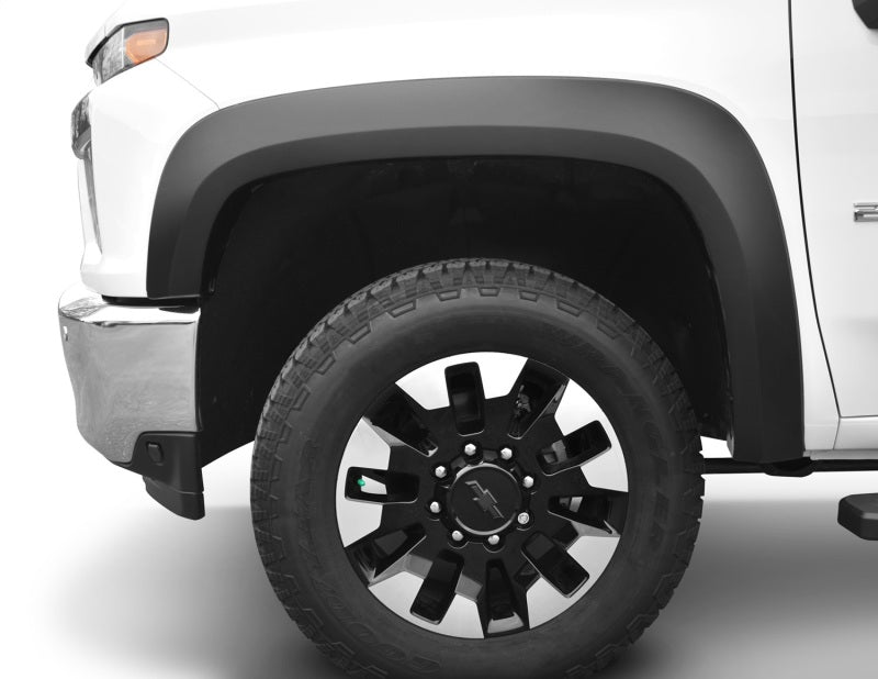 Bushwacker 40986-02 2020 Chevrolet Silverado 2500/3500 Extend-A-Fender Style Flares 4pc - Black