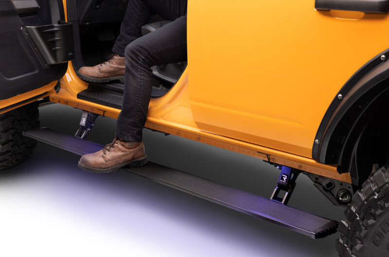 AMP Research 78140-01A 21-23 Ford Bronco (Excl. Raptor) PowerStep Xtreme - Black