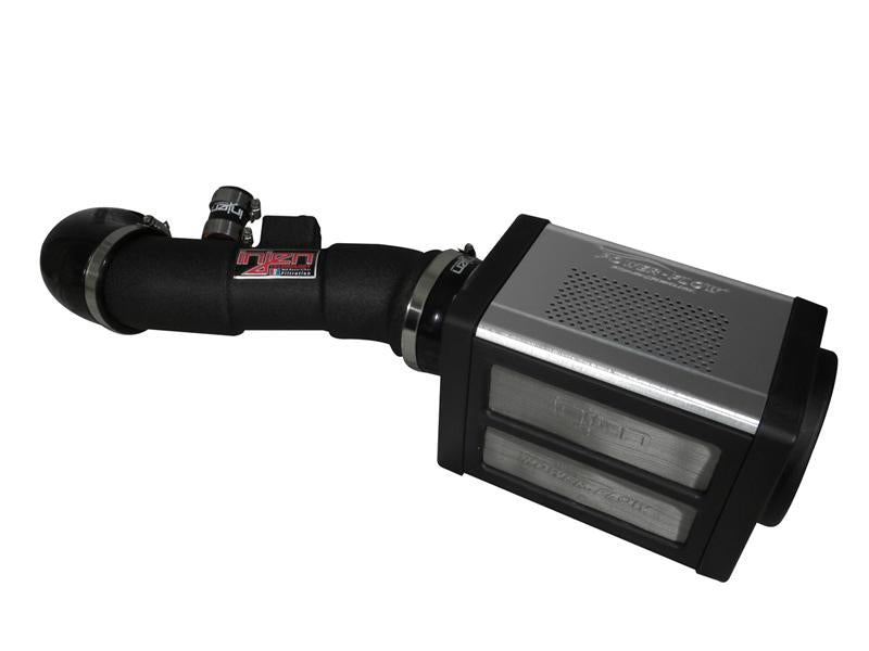 Injen PF1950-1WB 04-10 QX56 / 04-12 Amada/Titan V8 5.6L w/Power Box Wrinkle Black Power-Flow Air Intake System