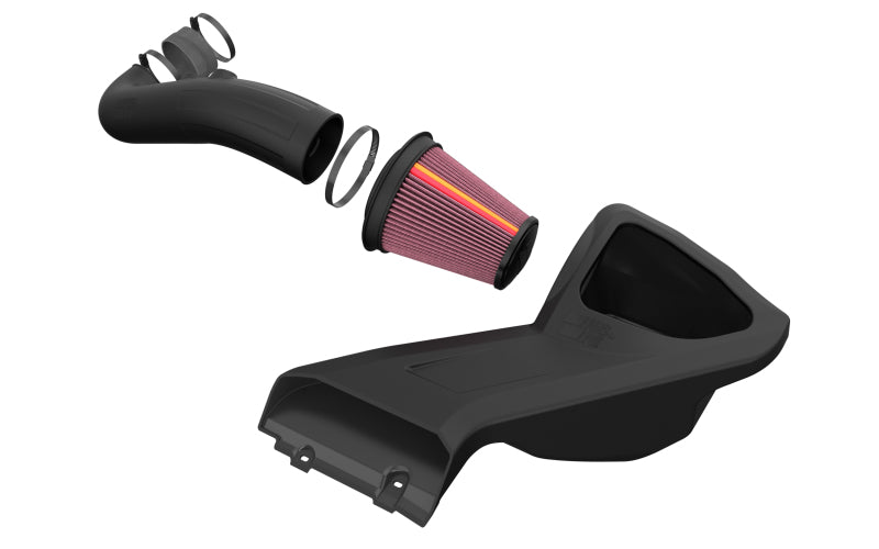 K&N Engineering 50-2591 K&N 15-20 Ford F150 V8-5.0 L Performance Air Intake System