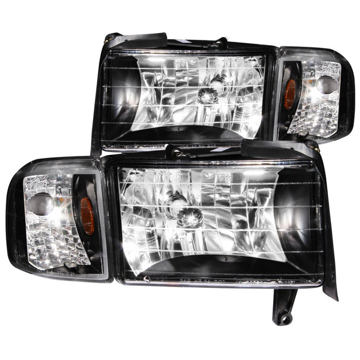 ANZO 111067 ANZ Crystal Headlights