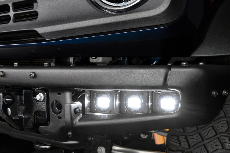ORACLE Lighting 5890-001 21-22 Ford Bronco Triple LED Fog Light Kit for Steel Bumper - White SEE WARRANTY