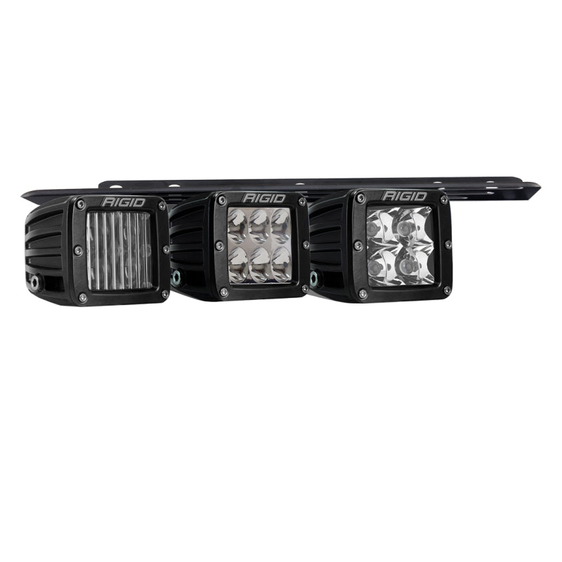 Rigid Industries 46738 2021+ Ford Raptor Triple Fog Lights Kit