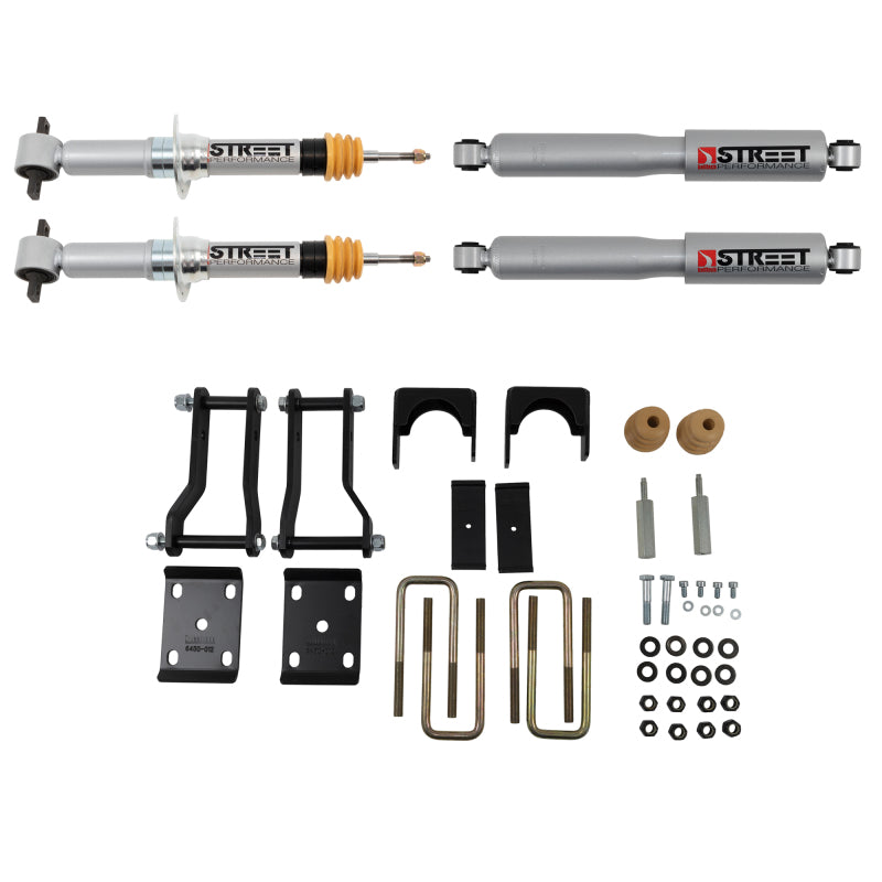 Belltech 1044SP LOWERING Kit 2019+ Ford Ranger 2WD 2in Front/4in Rear