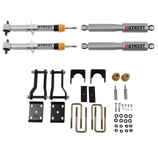 Belltech 1044SP LOWERING Kit 2019+ Ford Ranger 2WD 2in Front/4in Rear