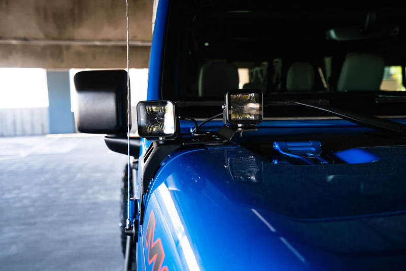 DV8 Offroad LBJL-06 20-22 Jeep JL 392/ Jeep JT Mojave Edition Dual Pod Light Mounts