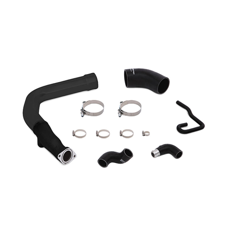 Mishimoto MMICP-WRX-15WBK 2015 Subaru WRX Charge Pipe Kit - Wrinkle Black