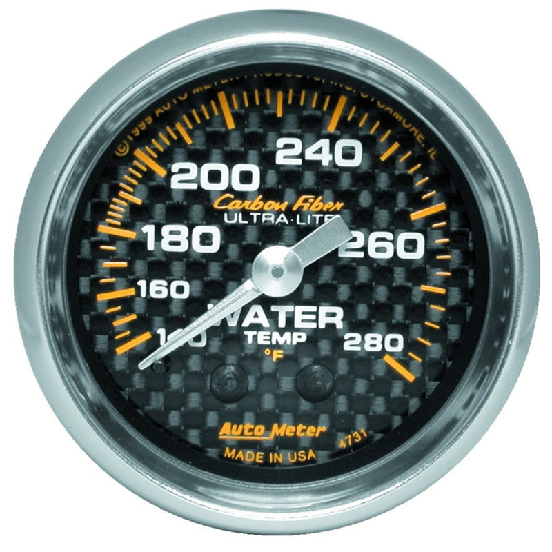 Autometer ATM4731 C/F 2-1/16in Water Temp. Gauge 140-280