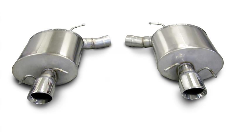 CORSA Performance 14941 Corsa 2009-2014 Cadillac CTS Sedan V 6.2L V8 Polished Sport Axle-Back Exhaust