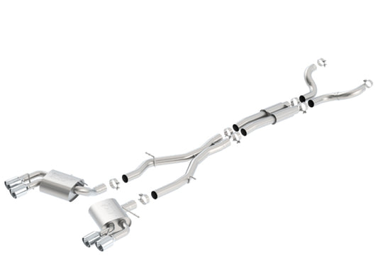 Borla 140687 16-17 Camaro SS 6.2L Dual Tip Dual Split Rear Exit Dual Mode Catback Exhaust (NPP)