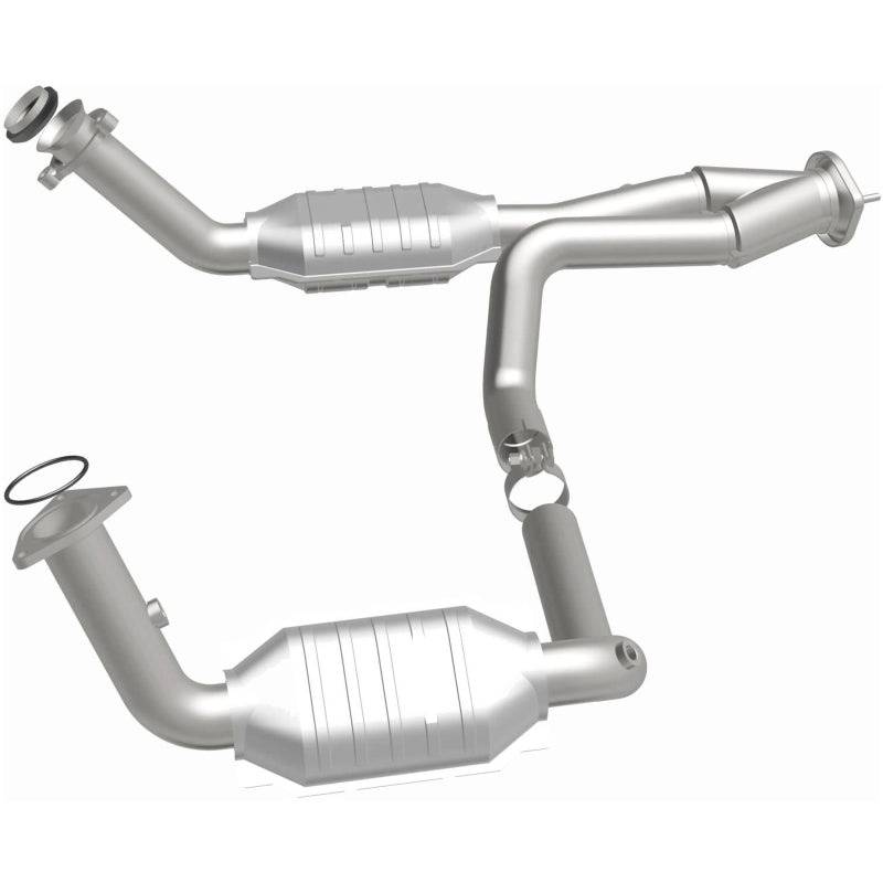 Magnaflow 93419 MagnaFlow Conv DF 02-06 Cadillac Escalade / 02-06 Chevy Avalanche 5.3L Dual Conv Y-Pipe Assembly 2WD