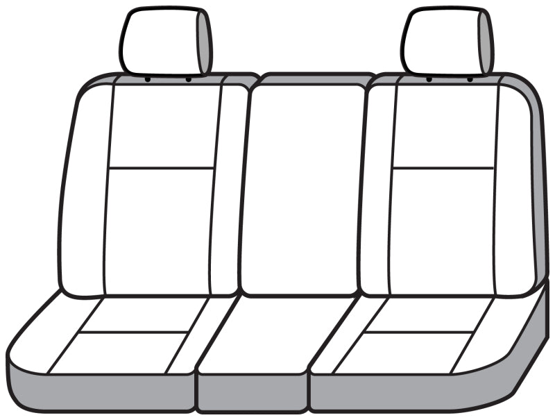 Covercraft SS3380PCCH 07-09 GMC Sierra Polycotton SeatSaver Custom Front Row Seat Covers - Charcoal