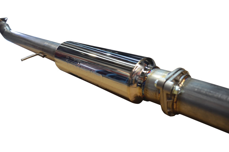 Injen SES1572TT 16-20 Honda Civic 1.5L Turbo 4Cyl (Sedan) 63mm SS Cat-Back Exhaust w/ Dual Burnt Titanium Tips