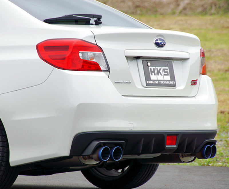 HKS 31029-AF013V SUPER TURBO MUFFLER Ti Subaru VAB WRX STI/VAG WRX S4