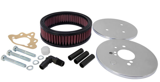 K&N Engineering 56-1620 K&N Custom Round Racing Assembly Red 5.875in OD x 2.406in ID x 1.75in Height