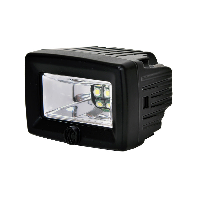 KC HiLiTES 519 C-Series C2 LED 2in. Backup Area Flood Light 20w (Pair Pack System) - Black