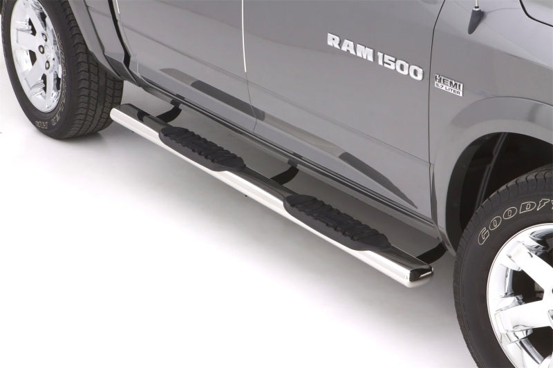 LUND 23984003 Lund 10-17 Dodge RAM 2500 Crew Cab 5in. Oval Straight SS Nerf Bars - Polished