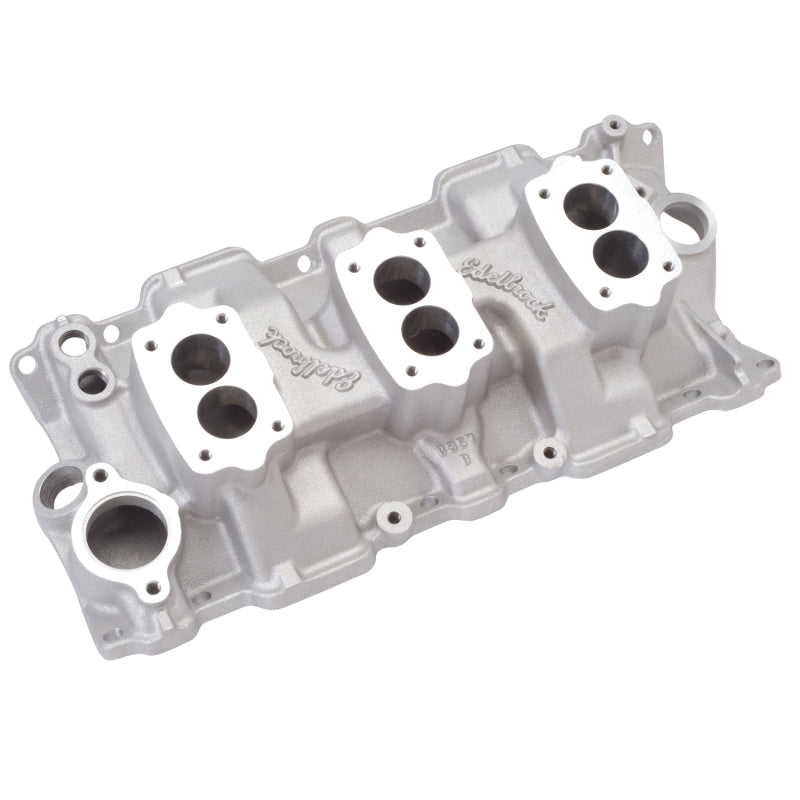 Edelbrock EDE5419 SBC Three Deuce Manifold - 262-400