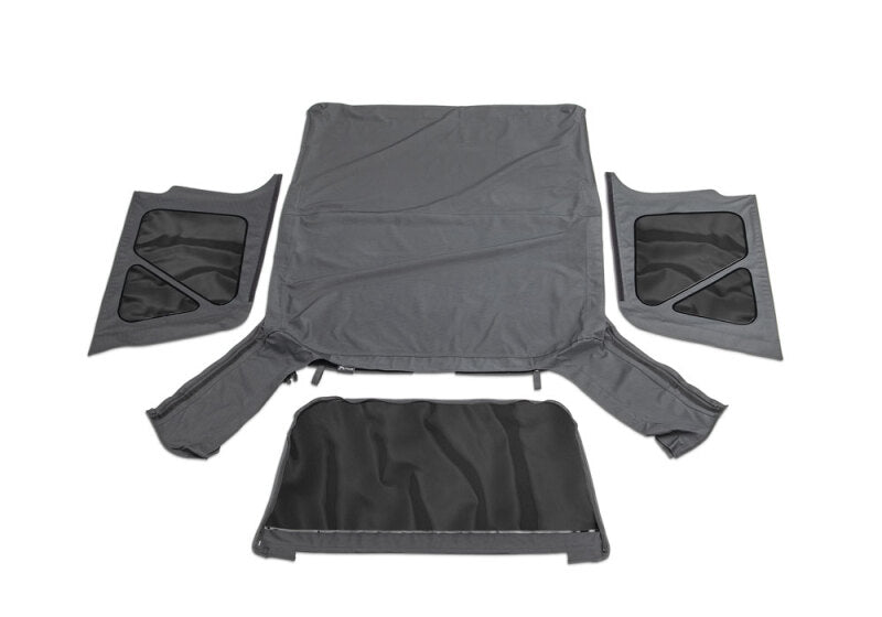 Rampage 99315 1997-2006 Jeep Wrangler(TJ) OEM Replacement Top - Black Denim