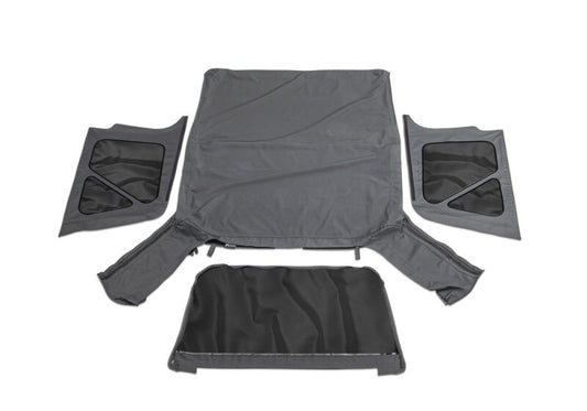 Rampage 99315 1997-2006 Jeep Wrangler(TJ) OEM Replacement Top - Black Denim