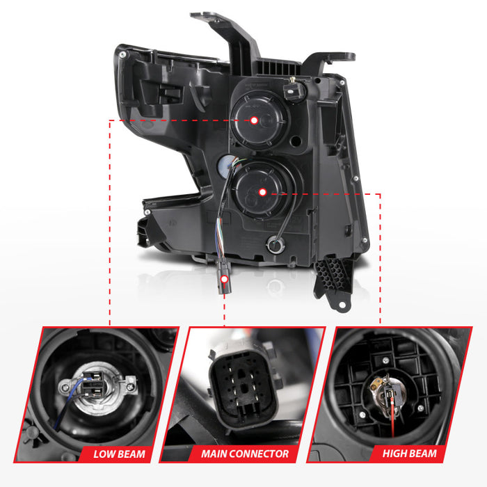 ANZO 111492 ANZ LED/Projector Headlights