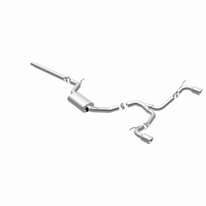 Magnaflow 15357 MagnaFlow SYS C/B Dual Split Rear Exit 4in Polished Tips 2015 VW GTI 2.0L Turbo