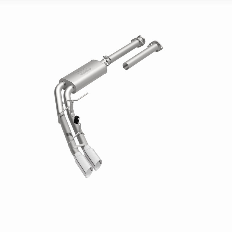Magnaflow 19563 15-21 Ford F-150 Street Series Cat-Back Performance Exhaust System- Polished Side Exit