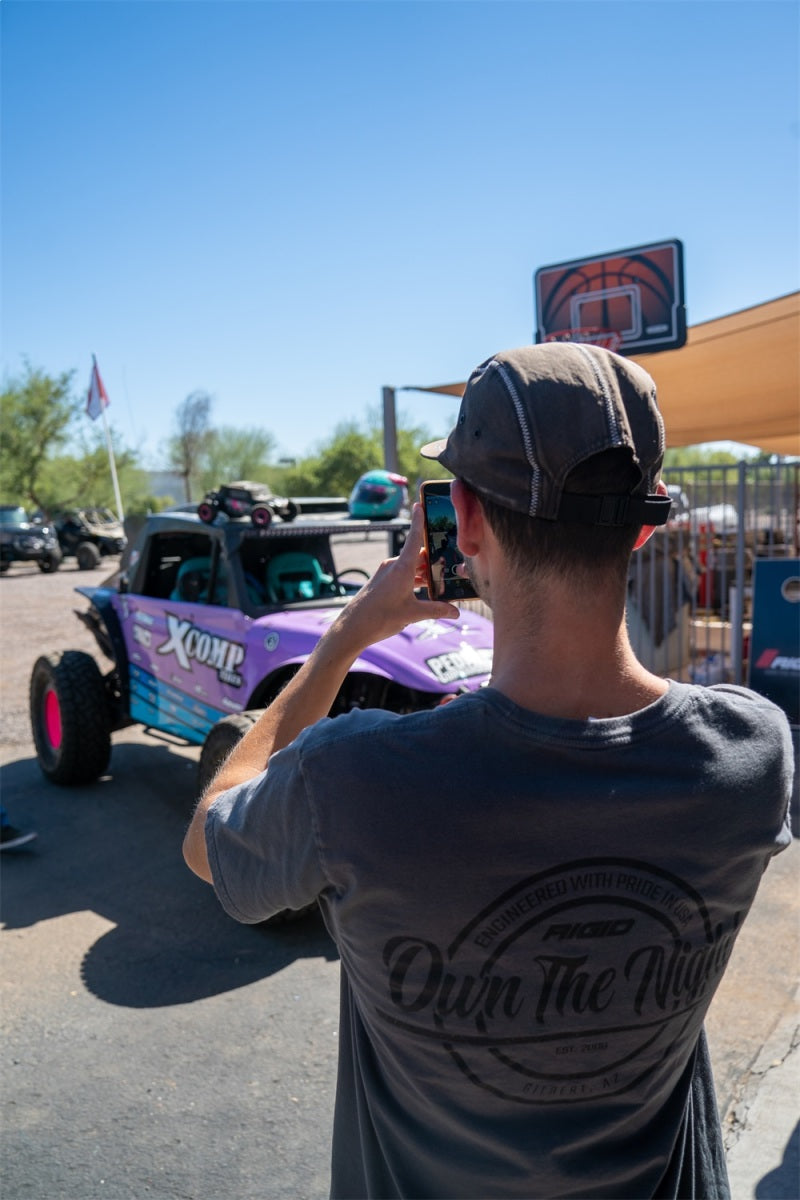 Rigid Industries 36204-SHREDDY x SHREDDY 360-Series 6in Lights w/Wt Bcklght (2) + 6 Covers (2 Pink/2 Teal/2 Blk)