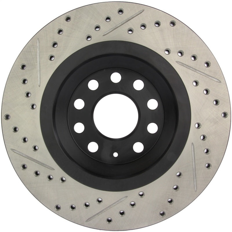 Stoptech 127.33113L StopTech 09 VW Passat CC / 06-09 Passat Slotted & Drilled Left Rear Rotor