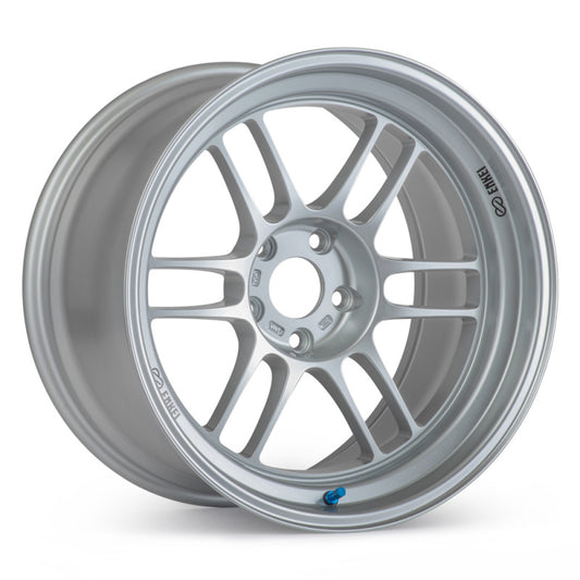 Enkei 37981056510SP RPF1RS 18x10.5 5x114.3 10mm Offset 75mm Bore Silver Wheel