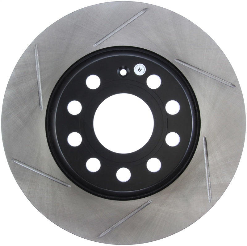 Stoptech 126.33099SL StopTech Power Slot 06-10 Audi A3 / 09 VW CC (Passat CC) / 06-09 GTI Mk V Left Rear Slotted Rotor