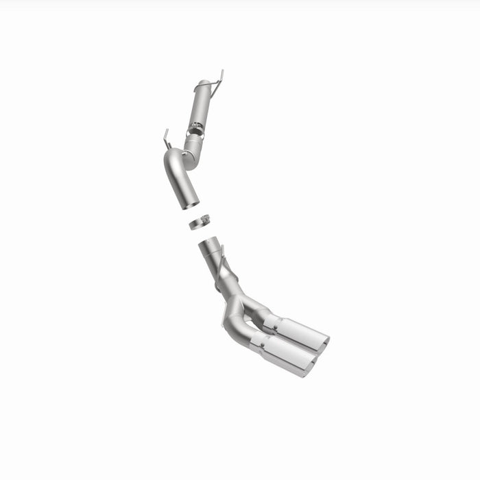 Magnaflow 19422 MagnaFlow CatBack 2018 Ford F-150 V6-3.0L Dual Exit Polished Stainless Exhaust - MF Series