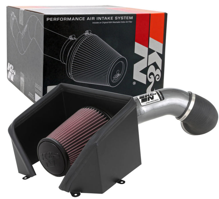 K&N Engineering 77-3103KC K&N 20-21 Chevy / GMC 2500/3500 6.6L V8 Performance Air Intake System