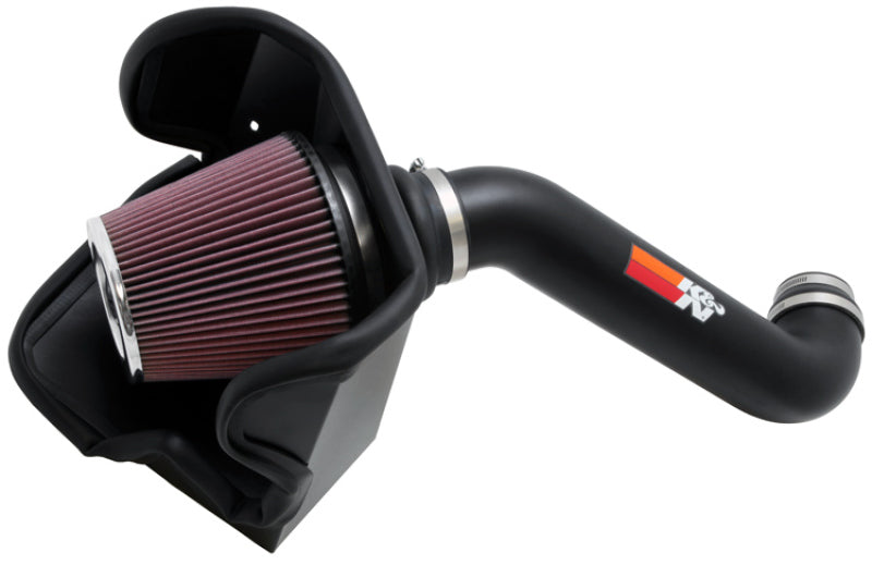 K&N Engineering 77-1562KTK K&N 10-11 Jeep Liberty 3.7L V6 High Flow Performance Intake Kit