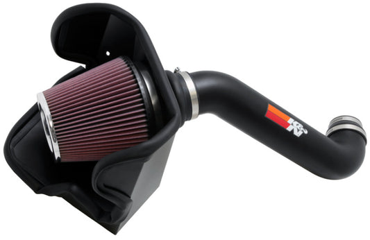 K&N Engineering 77-1562KTK K&N 10-11 Jeep Liberty 3.7L V6 High Flow Performance Intake Kit