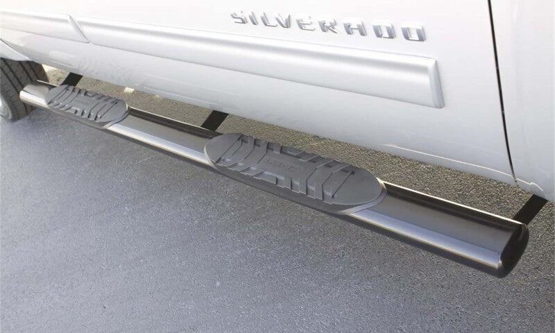 LUND 23976005 Lund 99-13 Chevy Silverado 1500 Ext. Cab 5in. Oval Straight SS Nerf Bars - Polished