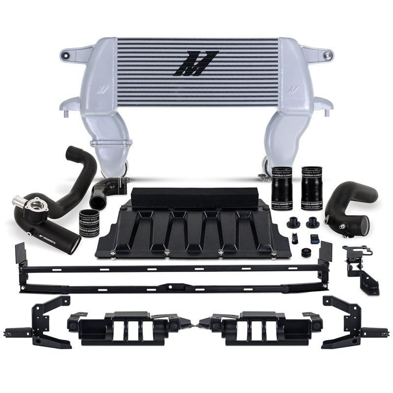 Mishimoto MMINT-BR23-21HKSLBK 21+ Bronco 2.3L High Mount INT Kit SL Core BK Pipes