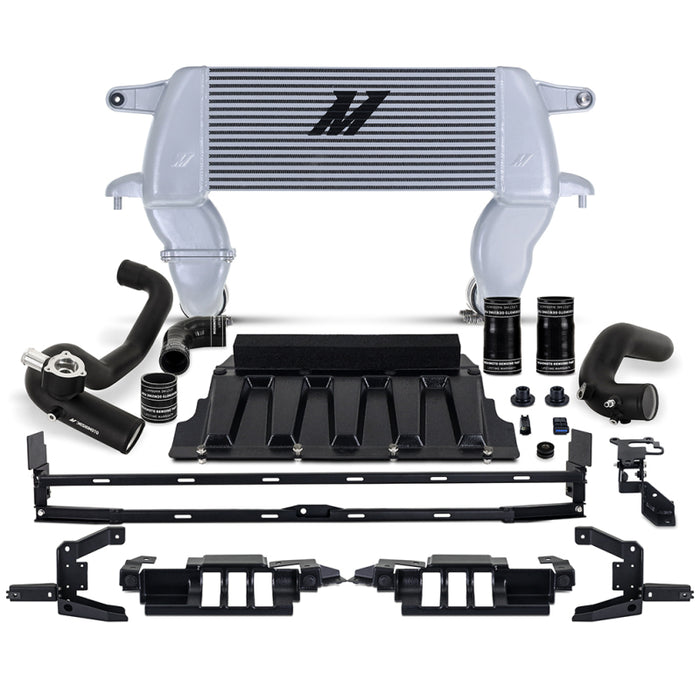 Mishimoto MMINT-BR23-21HKSLBK 21+ Bronco 2.3L High Mount INT Kit SL Core BK Pipes