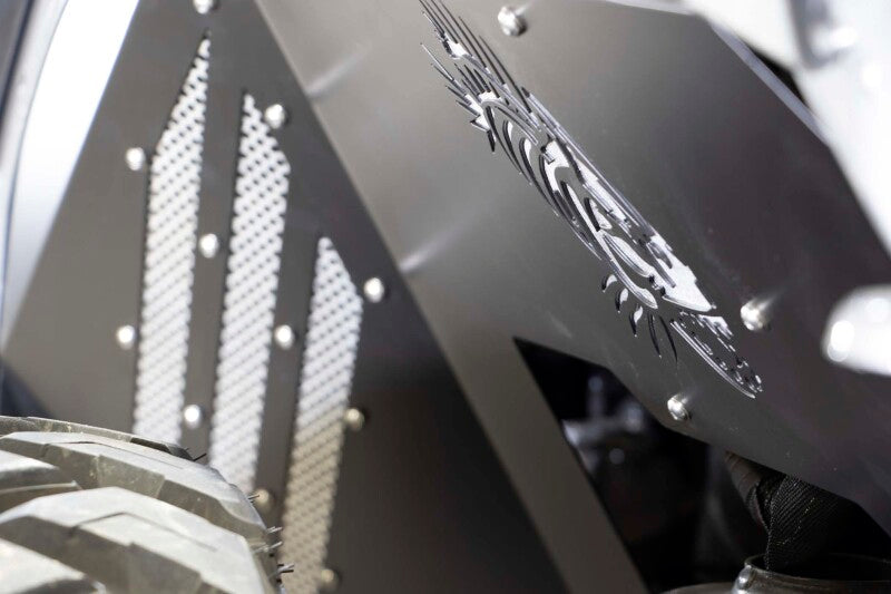 Fishbone Offroad FB33193F 2018+ Jeep Wrangler/Gladiator - Black Powdercoat Front Inner Fenders